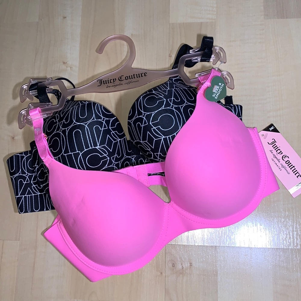 JUICY COUTURE Sleek & Smooth Seamless Bras - 2 pack